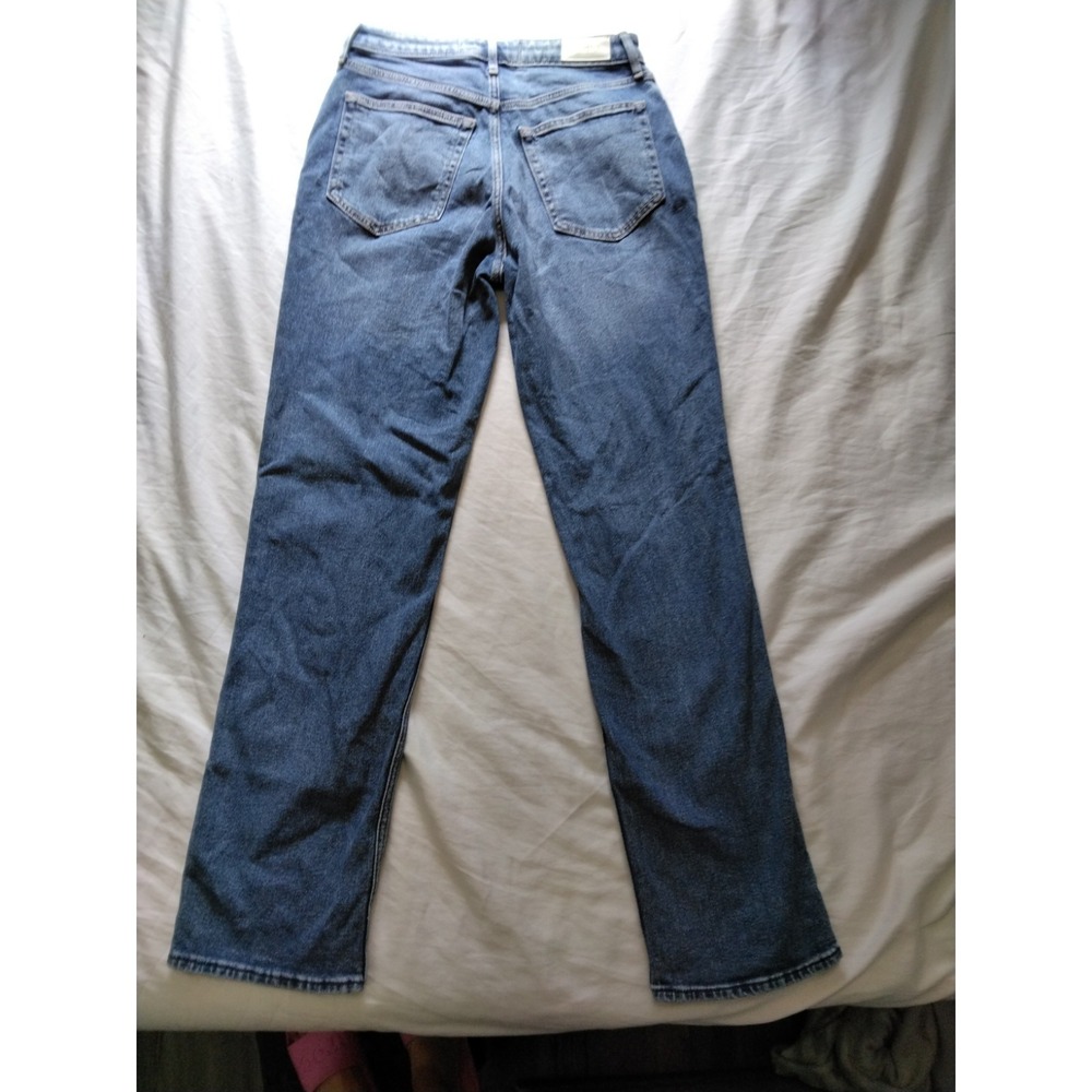 Hollister Ultra High-Rise '90s Vintage Straight Distressed Jeans – W28 L31 - Picture 7 of 9